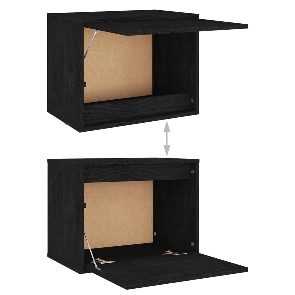 3 Piece Tv Cabinet Set Solid Wood Pine (813443+813444)