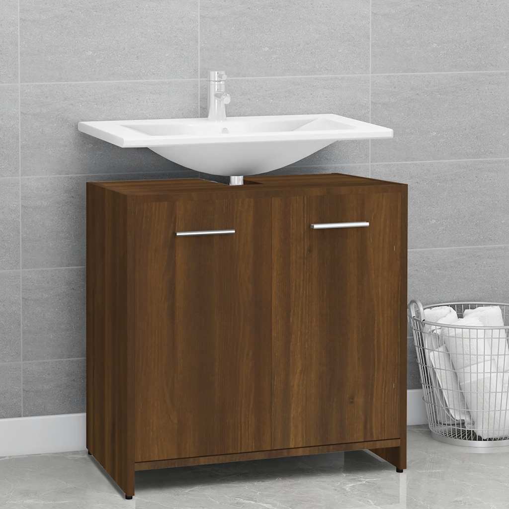 Bathroom Cabinet Engineered Wood Small