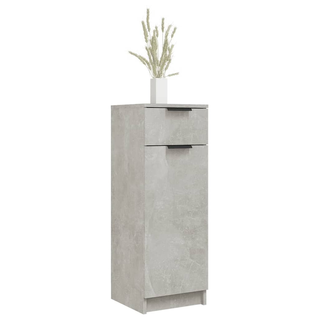 Bathroom Cabinet Concrete Grey Engineered Wood Standard