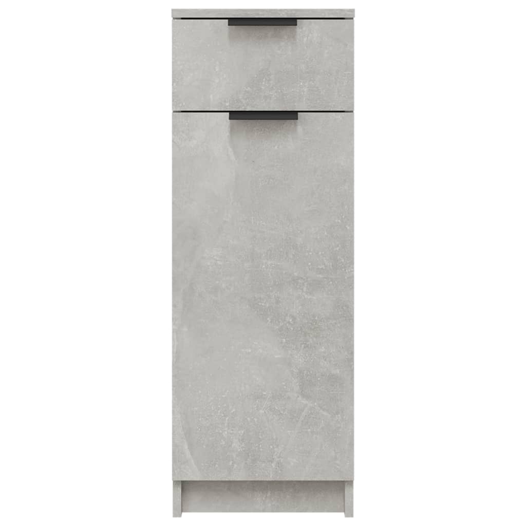 Bathroom Cabinet Concrete Grey Engineered Wood Standard