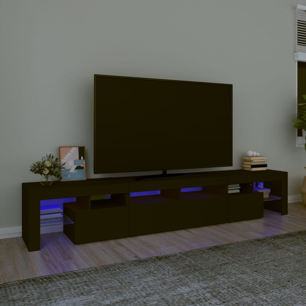 Tv Cabinet Engineered Wood Large, 102.4 X 15.7 X 14.4 In