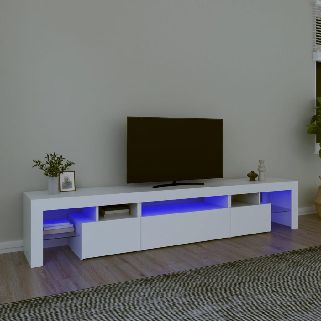 Tv Cabinet Engineered Wood Large, 102.4 X 15.7 X 14.4 In