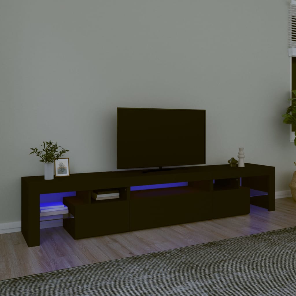 Tv Cabinet Engineered Wood Large, 102.4 X 15.7 X 14.4 In