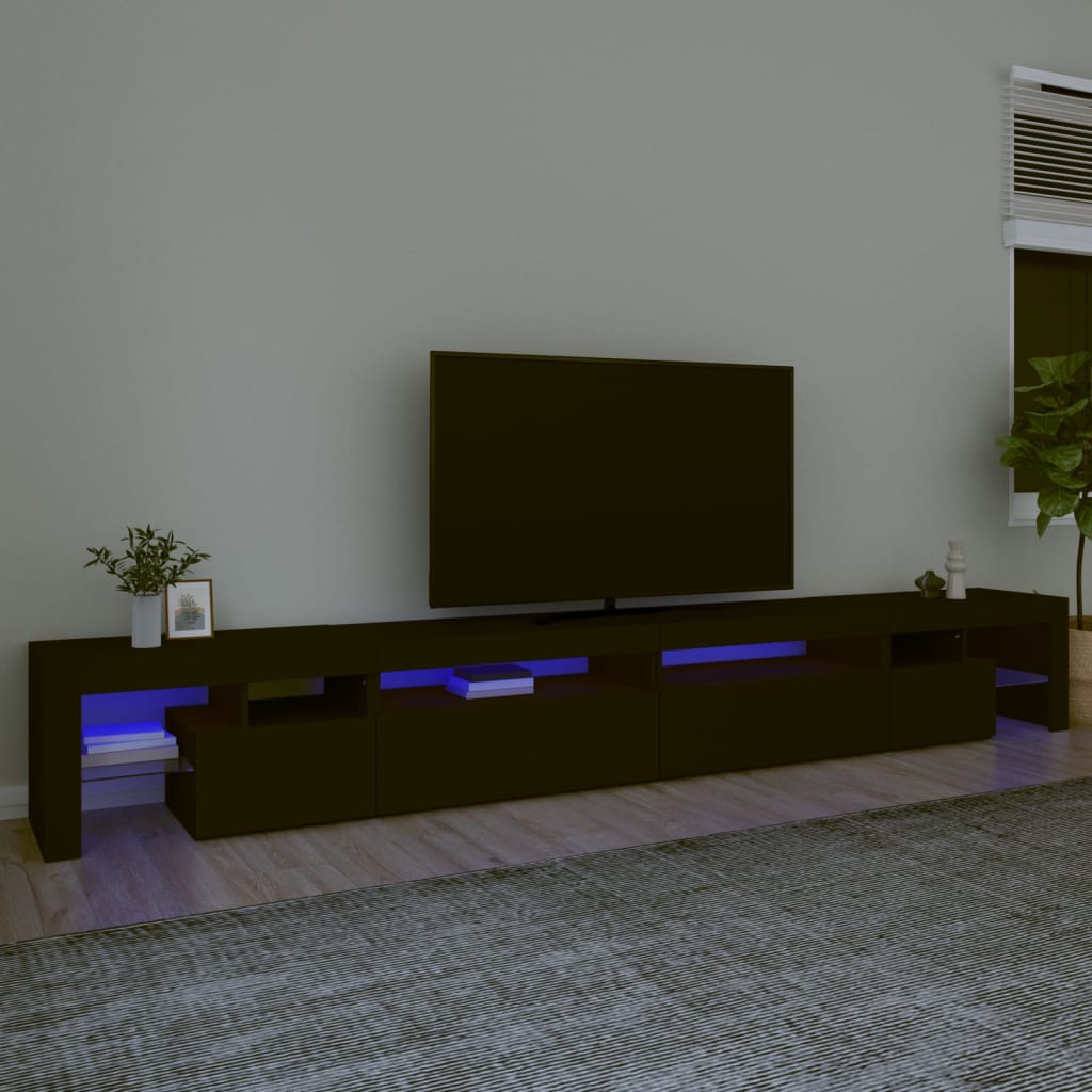 Tv Cabinet Engineered Wood Large, 102.4 X 15.7 X 14.4 In
