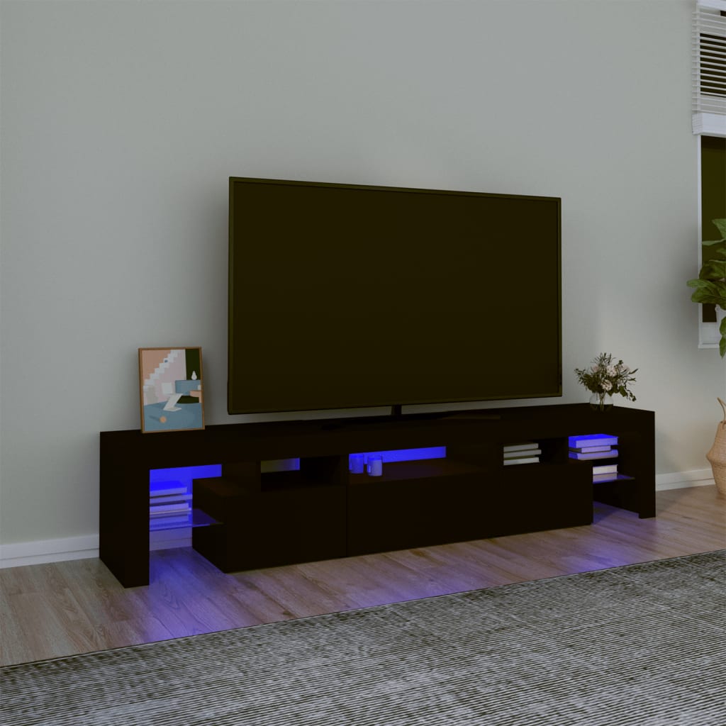 Tv Cabinet Engineered Wood Large, 102.4 X 15.7 X 14.4 In