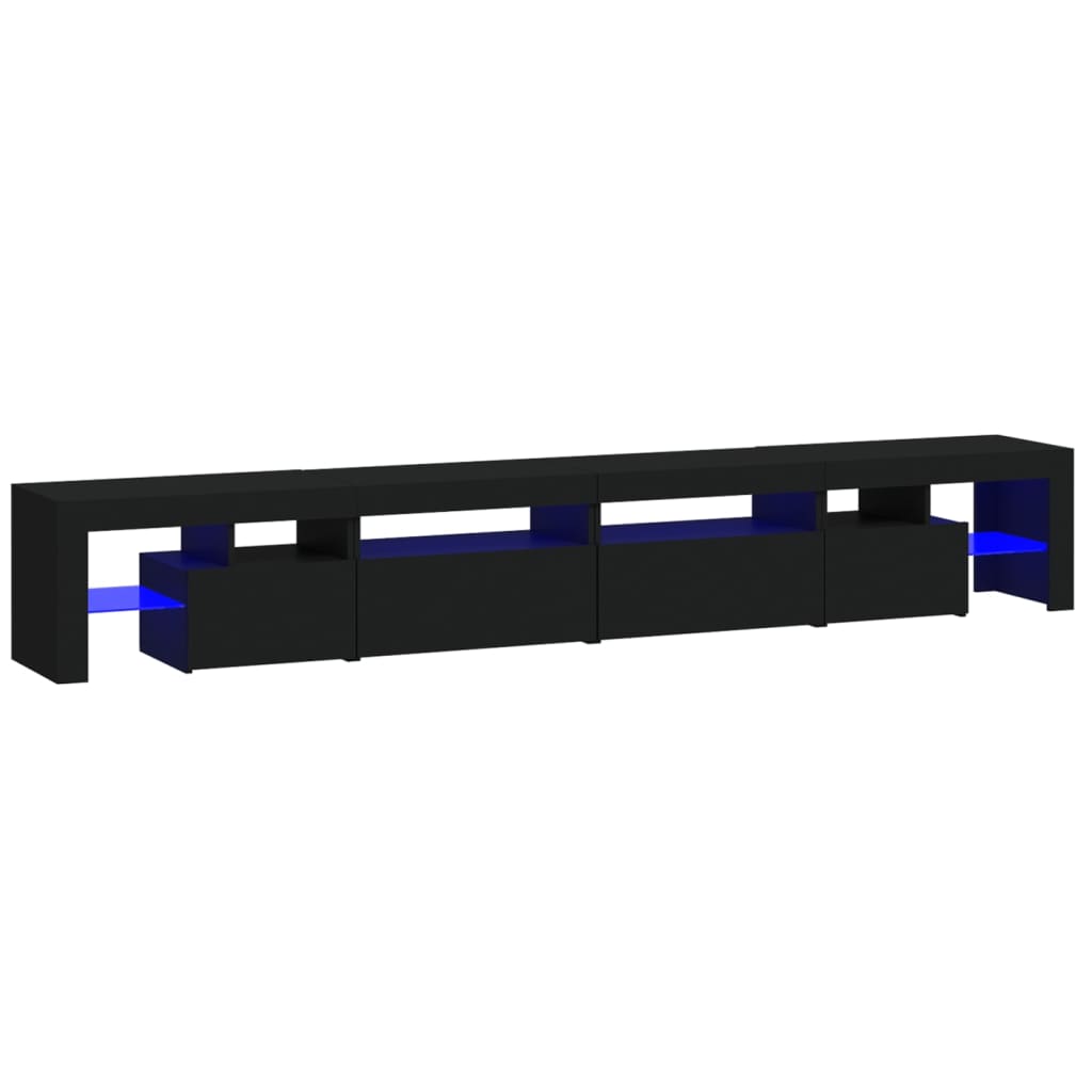 Tv Cabinet Engineered Wood Large, 102.4 X 15.7 X 14.4 In