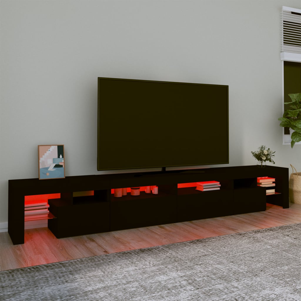 Tv Cabinet Engineered Wood Large, 102.4 X 15.7 X 14.4 In