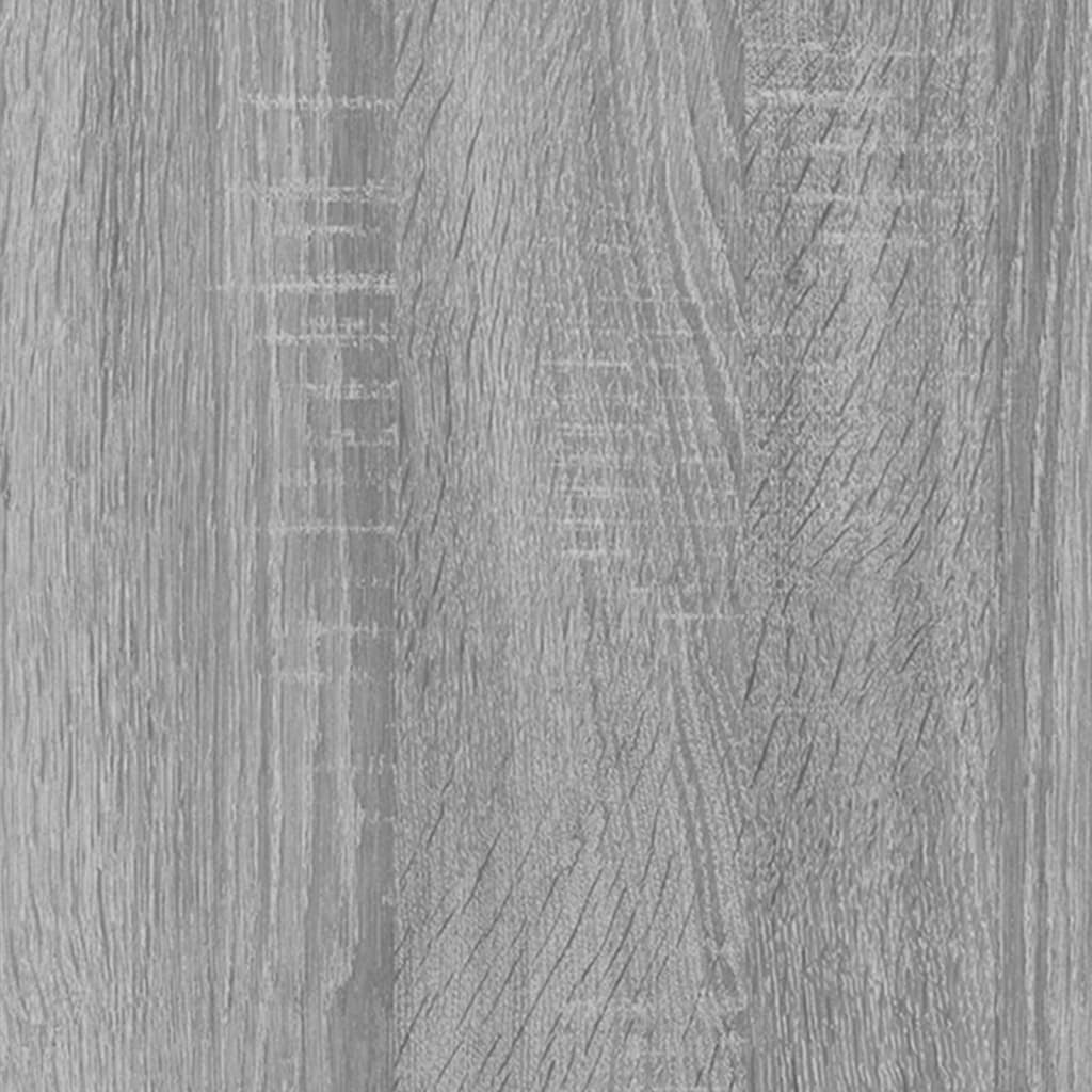 Bathroom Cabinet Grey Sonoma Engineered Wood Tall