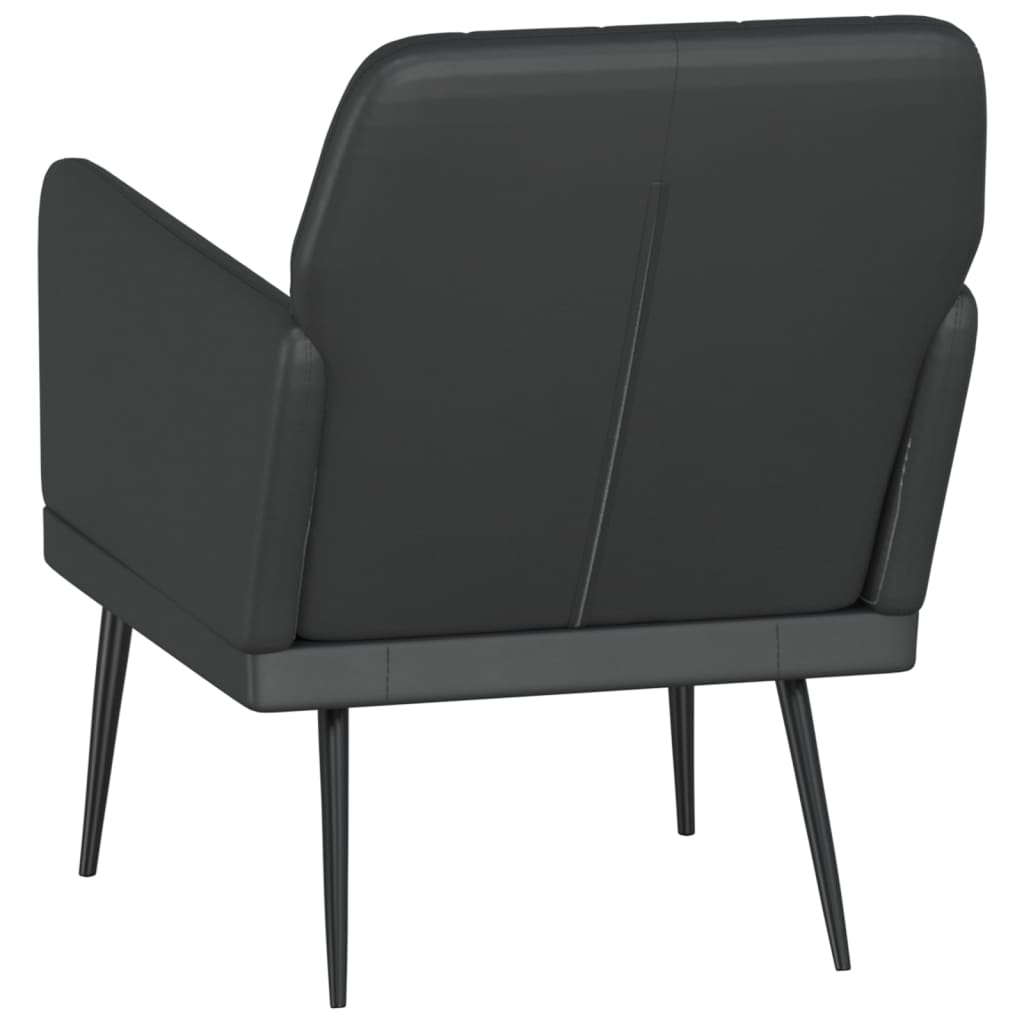 Armchair Faux Leather, Metal, Plywood Medium Durable