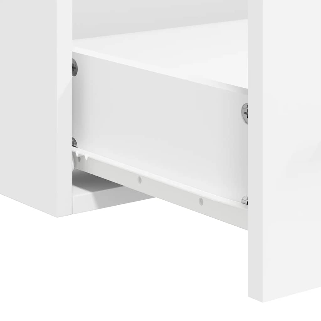 Bathroom Cabinet With Mirror Engineered Wood Large