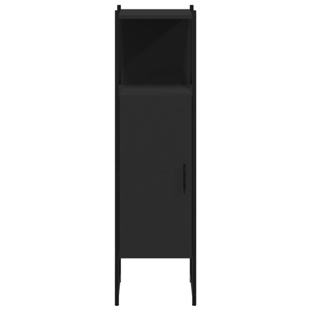 Bathroom Cabinet Engineered Wood And Powder-Coated Steel