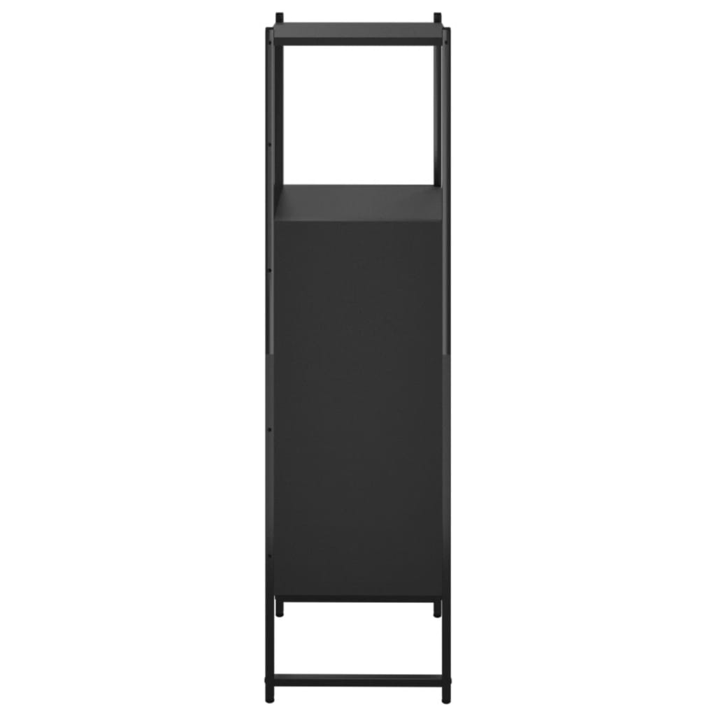 Bathroom Cabinet Engineered Wood And Powder-Coated Steel
