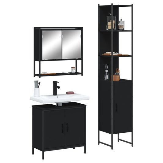 Bathroom Furniture Set Engineered Wood Bathroom Furniture Set